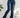 New Women's Elastic Button Zipper Flared Jeans